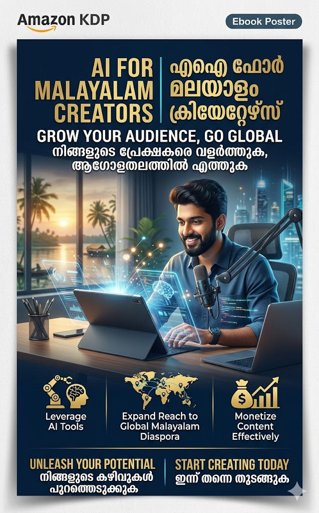 AI for Malayalam Creators: Grow Your Audience, Go Global